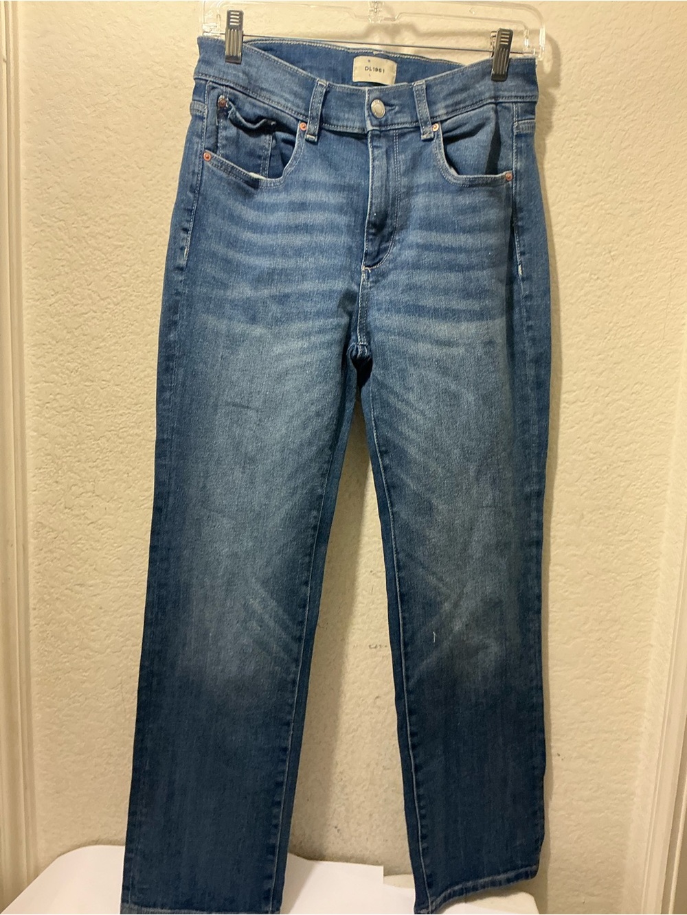 DL1961 Slim MARA Straight Jeans in light Blue Wash size 29 - Picture 3 of 10